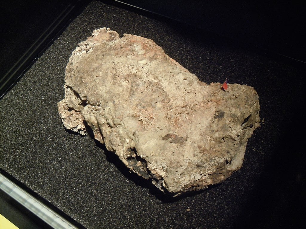 The Fatberg filled with faeces